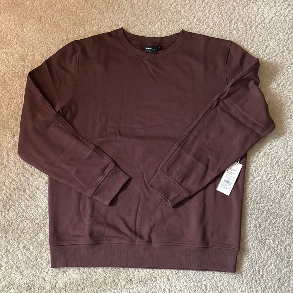 Men’s Richer Poorer Crewneck Sweatshirt Truffle XL
